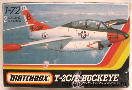 Matchbox 1/72 T-2C/E Buckeye - US Navy or Hellenic Air Force, 40042 plastic model kit